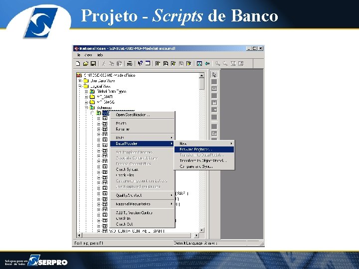 Projeto - Scripts de Banco 