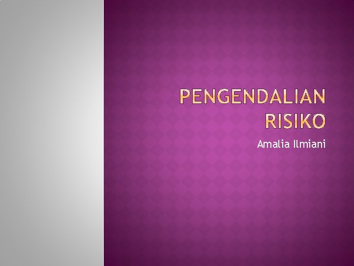 Amalia Ilmiani Amalia Ilmiani