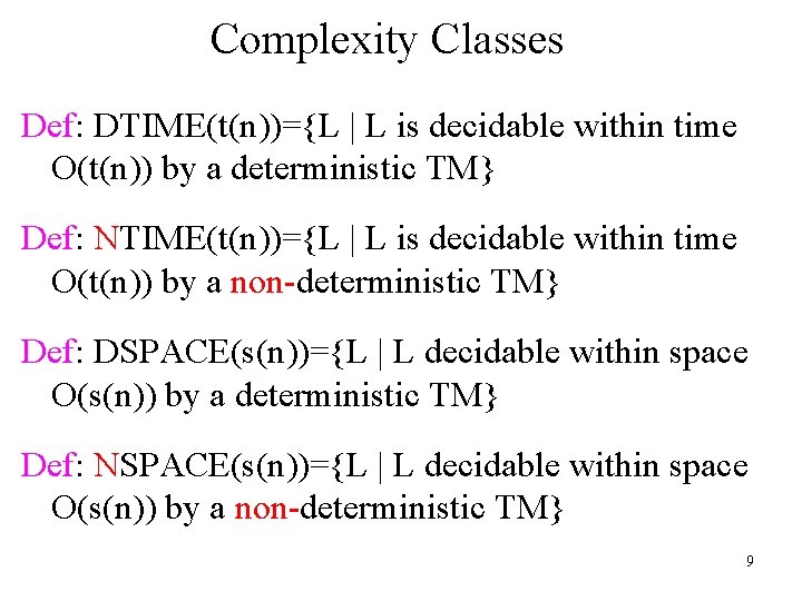 Theory Of Computation Cs 302 Spring 09 Gabriel