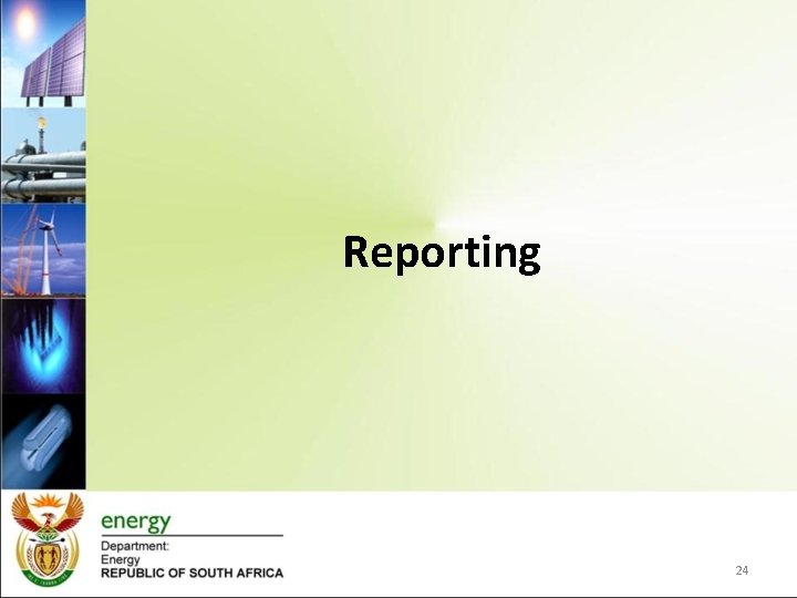 Reporting 24 Reporting 24