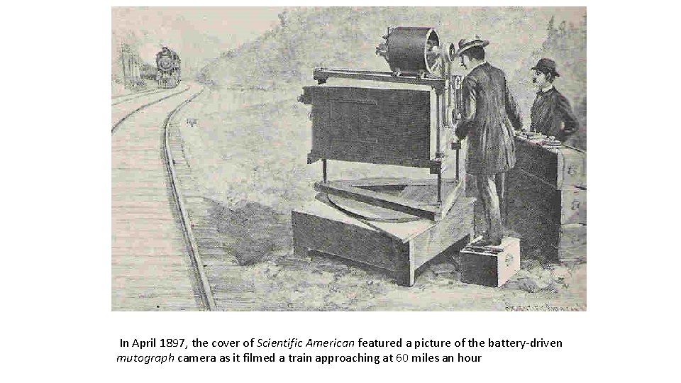 In April 1897, the cover of Scientific American featured a picture of the