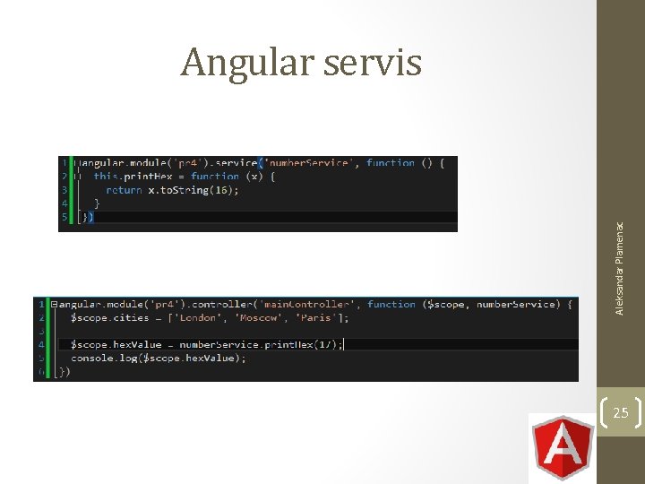Aleksandar Plamenac Angular servis 25 Aleksandar Plamenac Angular servis 25