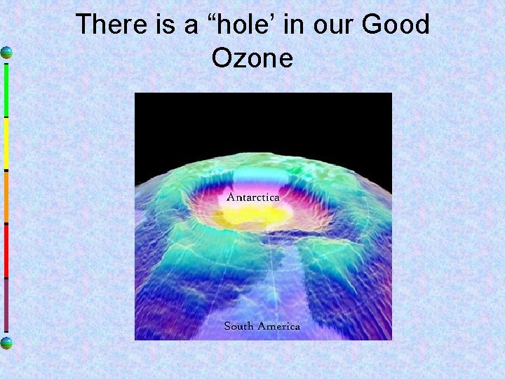 There is a “hole’ in our Good Ozone 