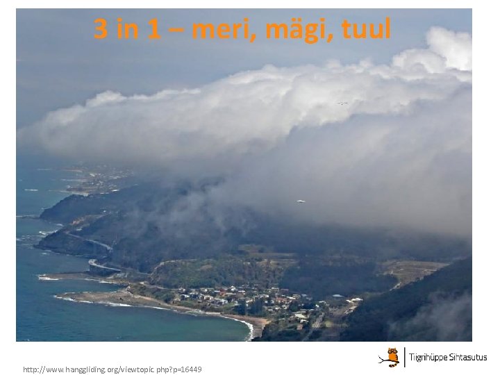 3 in 1 – meri, mägi, tuul http: //www. hanggliding. org/viewtopic. php? p=16449 3 in 1 – meri, mägi, tuul http: //www. hanggliding. org/viewtopic. php? p=16449