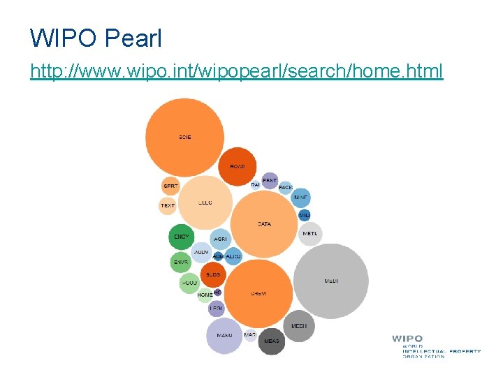 WIPO Pearl http: //www. wipo. int/wipopearl/search/home. html 