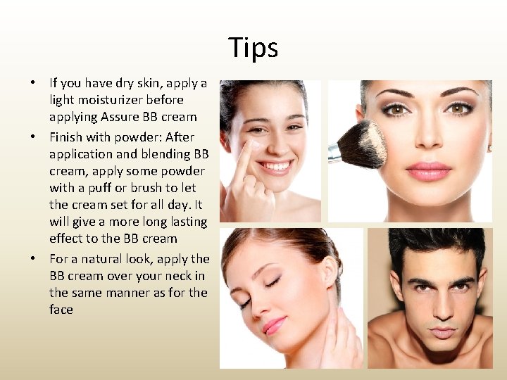 moisturizer before bb cream