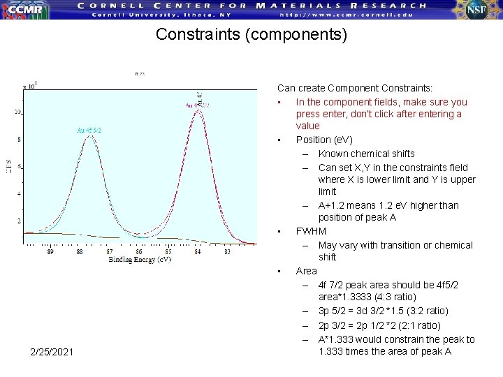 Constraints (components) 2/25/2021 Can create Component Constraints: • In the component fields, make sure Constraints (components) 2/25/2021 Can create Component Constraints: • In the component fields, make sure