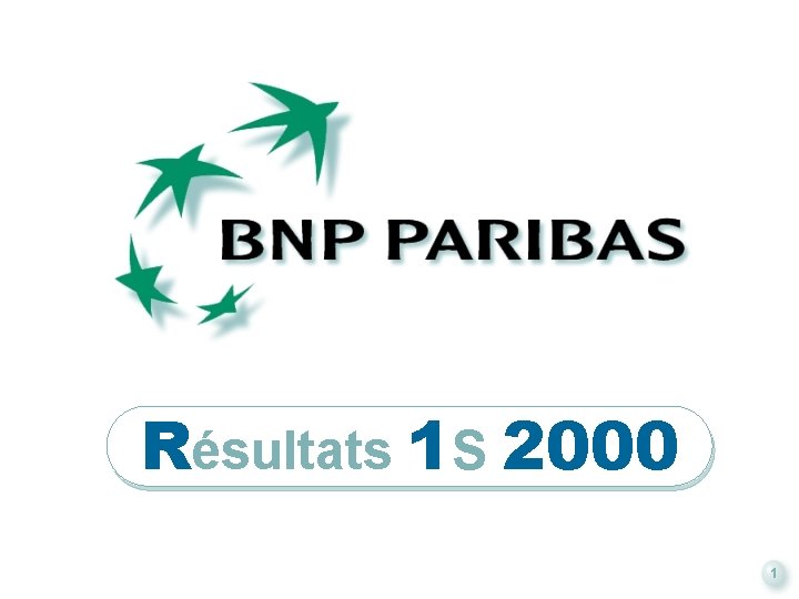 Résultats 1 S 2000 1 