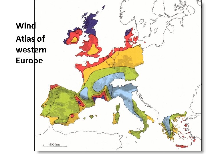 Wind Atlas of western Europe 