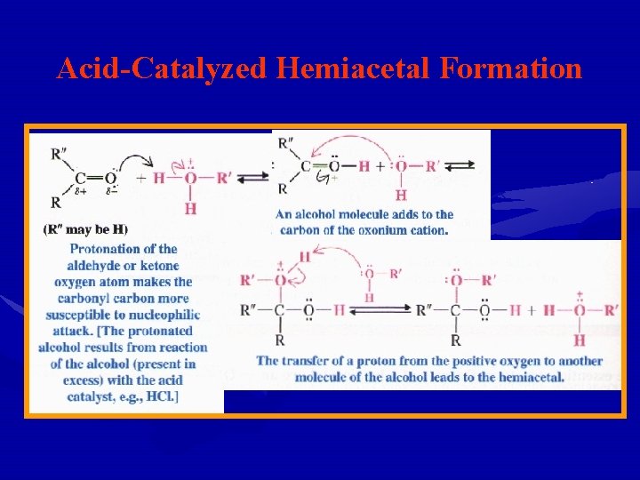 Acid-Catalyzed Hemiacetal Formation 