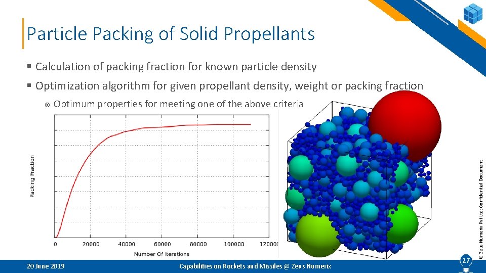 Particle Packing of Solid Propellants § Calculation of packing fraction for known particle density