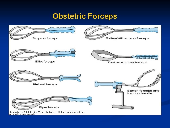 Obstetric Forceps Obstetric Forceps
