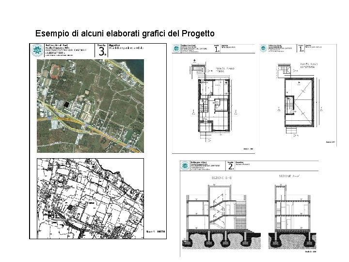 LABORATORIO Dal Progetto al Cantiere CORSO DI PRODUZIONE EDILIZIA E CANTIERE Esempio di alcuni LABORATORIO Dal Progetto al Cantiere CORSO DI PRODUZIONE EDILIZIA E CANTIERE Esempio di alcuni