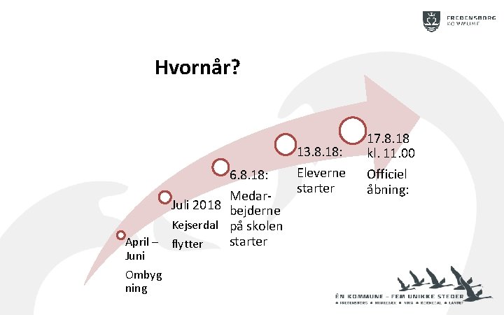 Hvornår? 13. 8. 18: 6. 8. 18: Medar. Juli 2018 bejderne Kejserdal på skolen