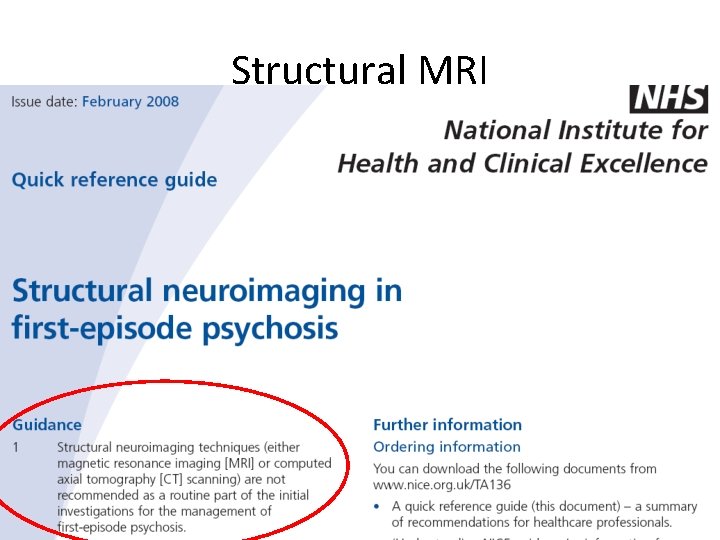 Structural MRI 