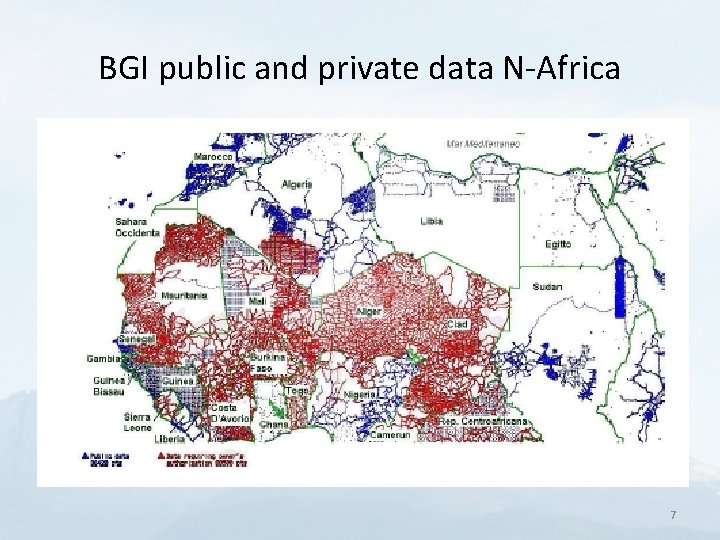 BGI public and private data N-Africa 7 