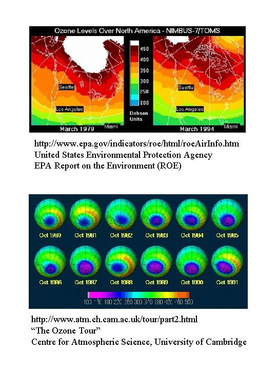 http: //www. epa. gov/indicators/roe/html/roe. Air. Info. htm United States Environmental Protection Agency EPA Report