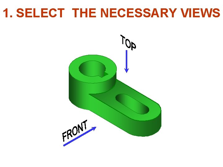 1. SELECT THE NECESSARY VIEWS 