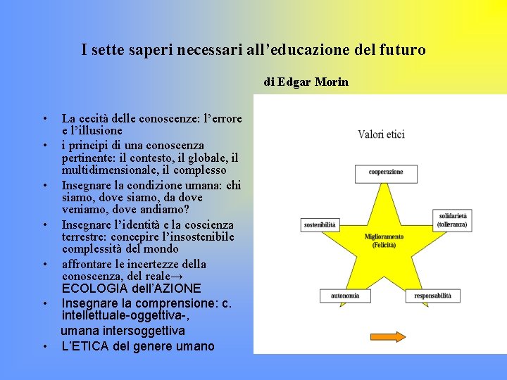 I sette saperi necessari all’educazione del futuro di Edgar Morin • • La cecità