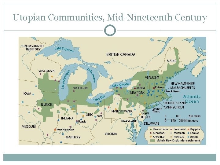 Utopian Communities, Mid-Nineteenth Century 