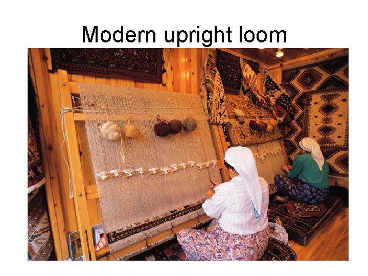 Modern upright loom 