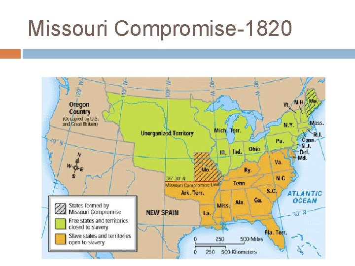 Missouri Compromise-1820 