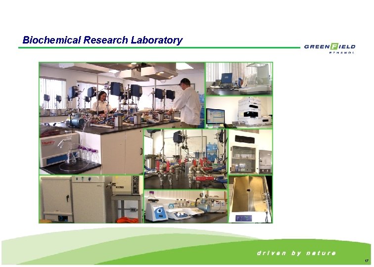  Biochemical Research Laboratory 17 