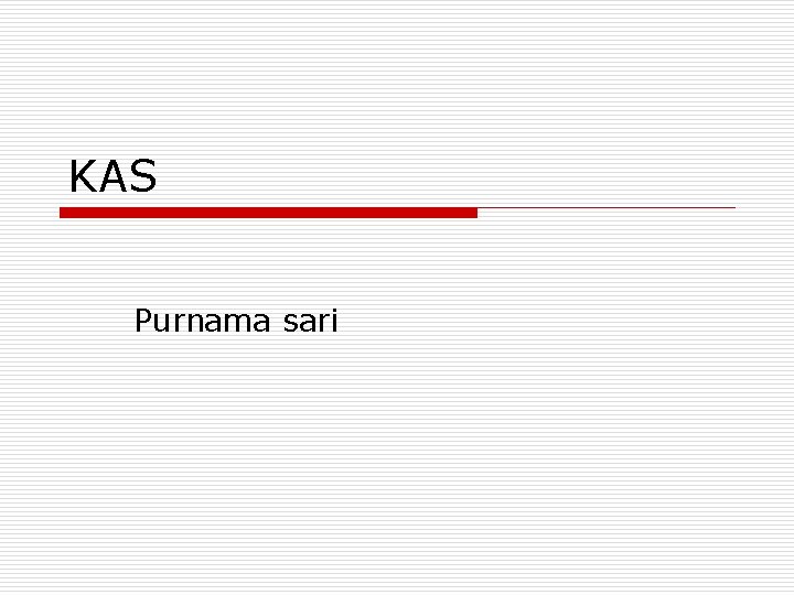 KAS Purnama sari 