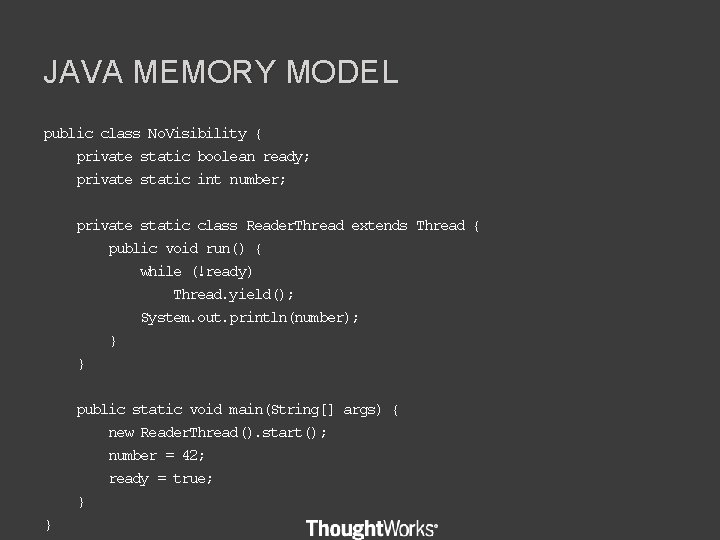 Java Memory Model And Its Implications Srikanth Seshadri
