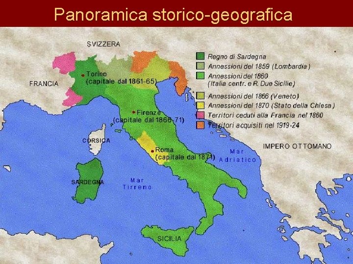 Panoramica storico-geografica 