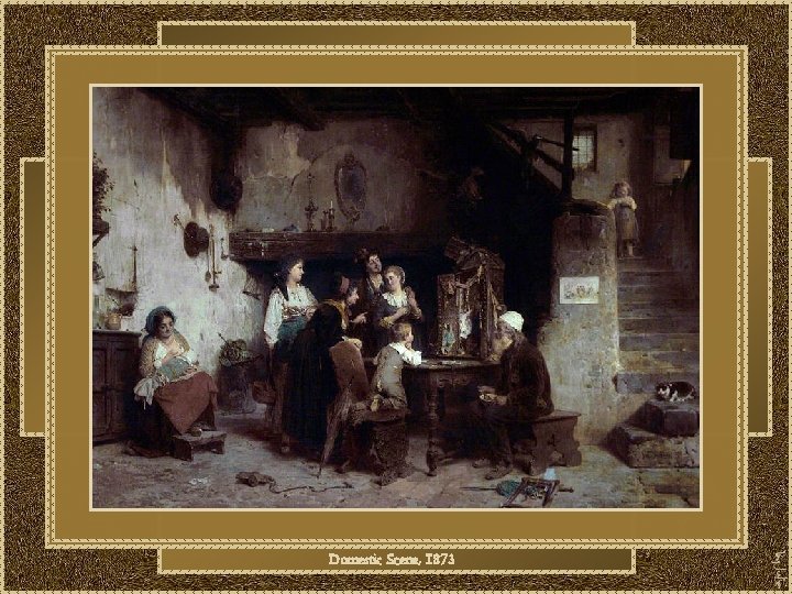 Domestic Scene, 1873 