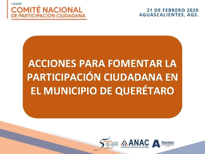 ACCIONES PARA FOMENTAR LA PARTICIPACIN CIUDADANA EN EL