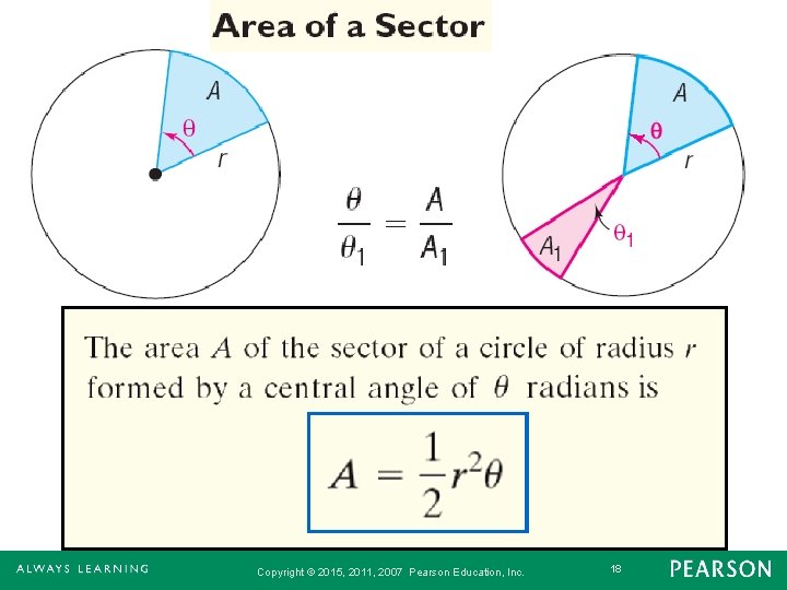 Copyright © 2015, 2011, 2007 Pearson Education, Inc. 18 