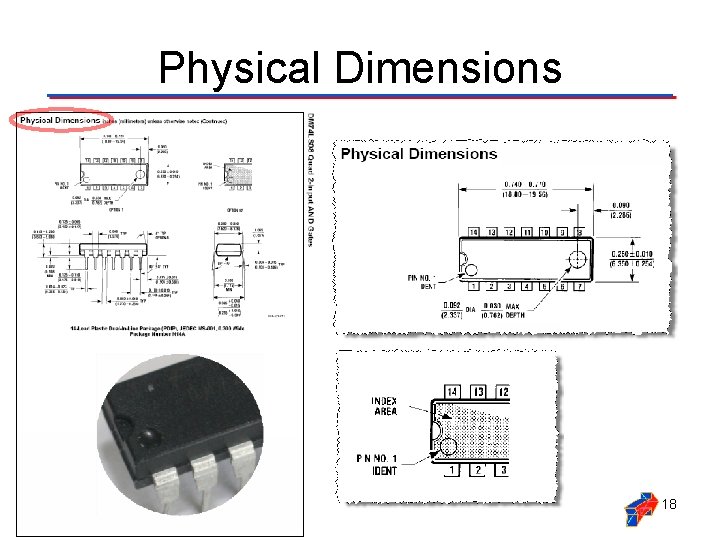 Physical Dimensions 18 