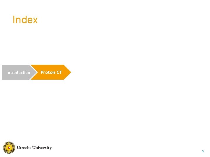 Index Introduction Proton CT 3 Index Introduction Proton CT 3