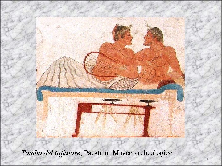 Tomba del tuffatore, Paestum, Museo archeologico 9 