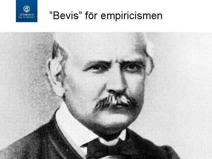 ”Bevis” för empiricismen 