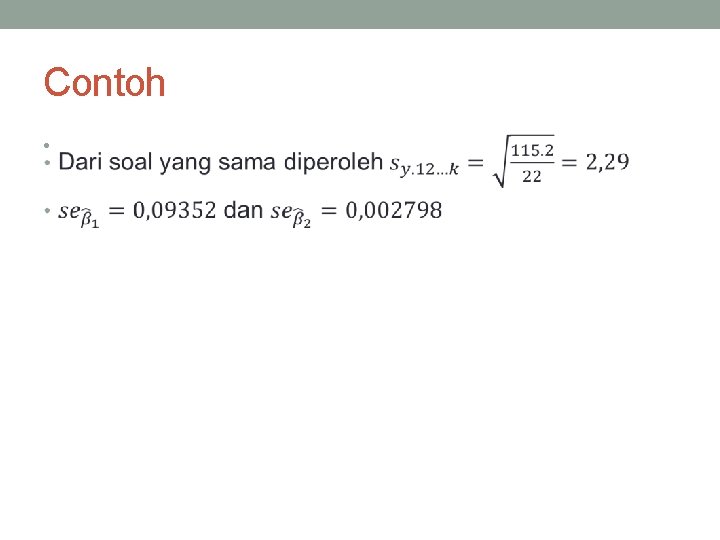 Contoh • 