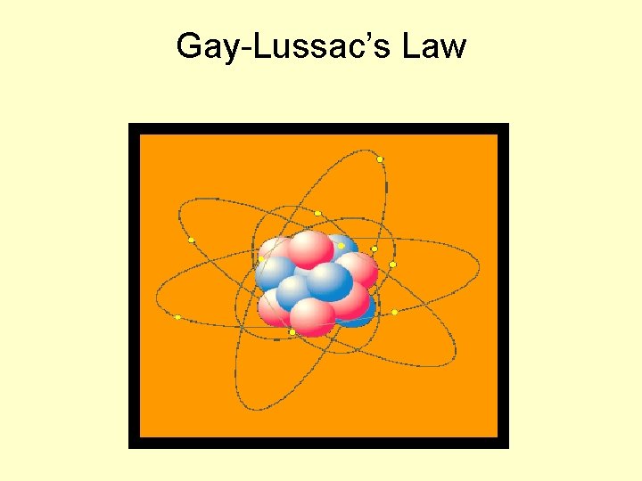 Gay-Lussac’s Law 