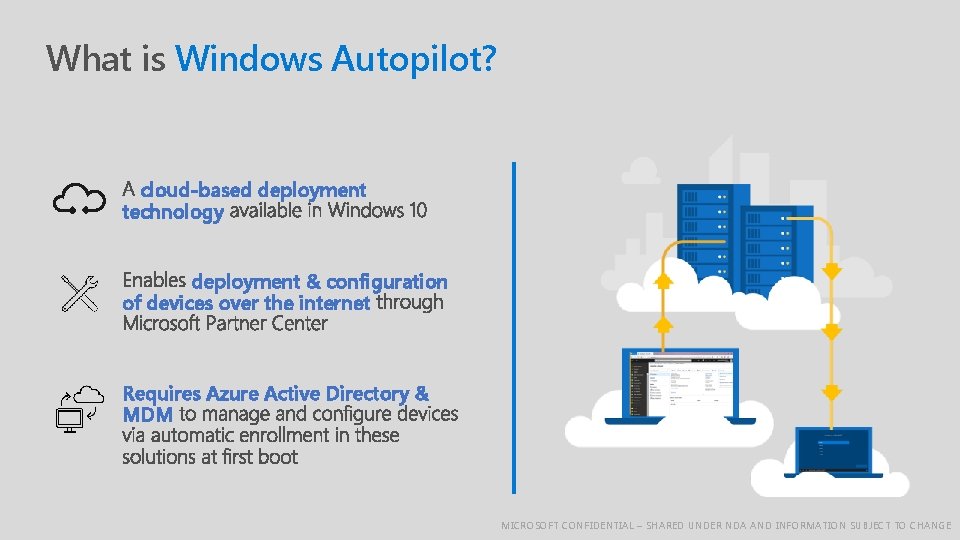 What is Windows Autopilot? cloud-based deployment technology deployment & configuration of devices over the