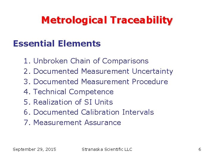 Analytical Forensic Metrology 4 th International Conference on