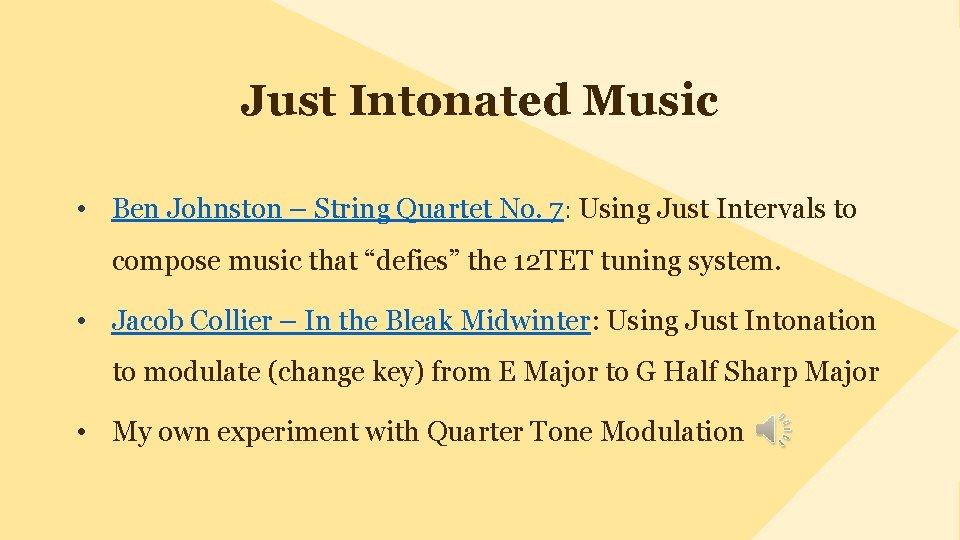 Just Intonated Music • Ben Johnston – String Quartet No. 7: Using Just Intervals