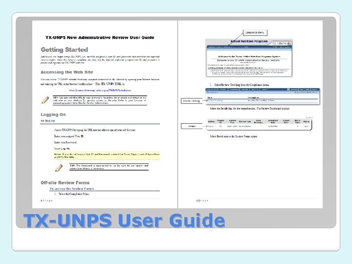 TX-UNPS User Guide TX-UNPS User Guide