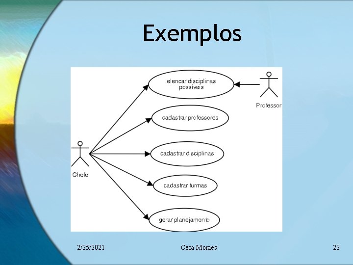 Exemplos 2/25/2021 Ceça Moraes 22 