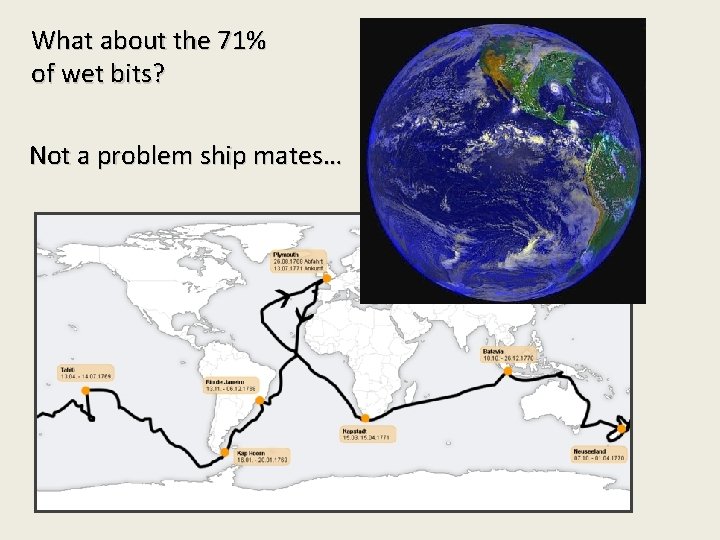 What about the 71% of wet bits? Not a problem ship mates… 