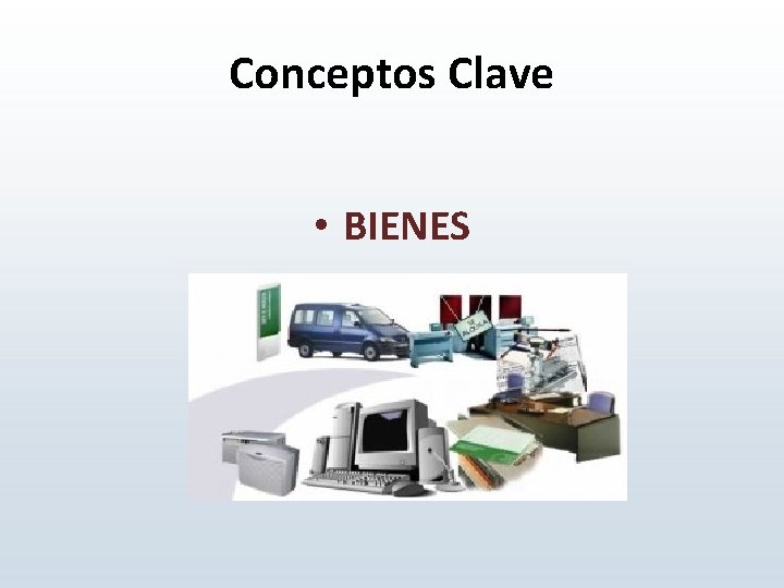Conceptos Clave • BIENES 