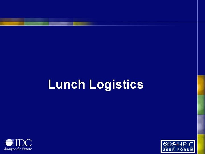 Lunch Logistics Lunch Logistics