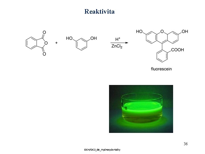 Reaktivita 36 OCH/OC 2_09_Hydroxyderiváty 