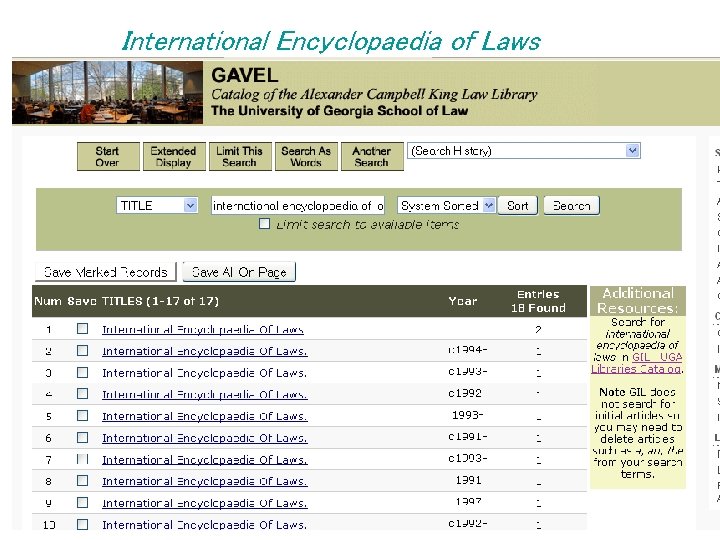 International Encyclopaedia of Laws 