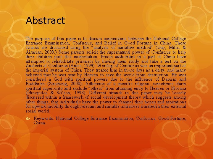 Abstract The purpose of this paper is to discuss connections between the National College